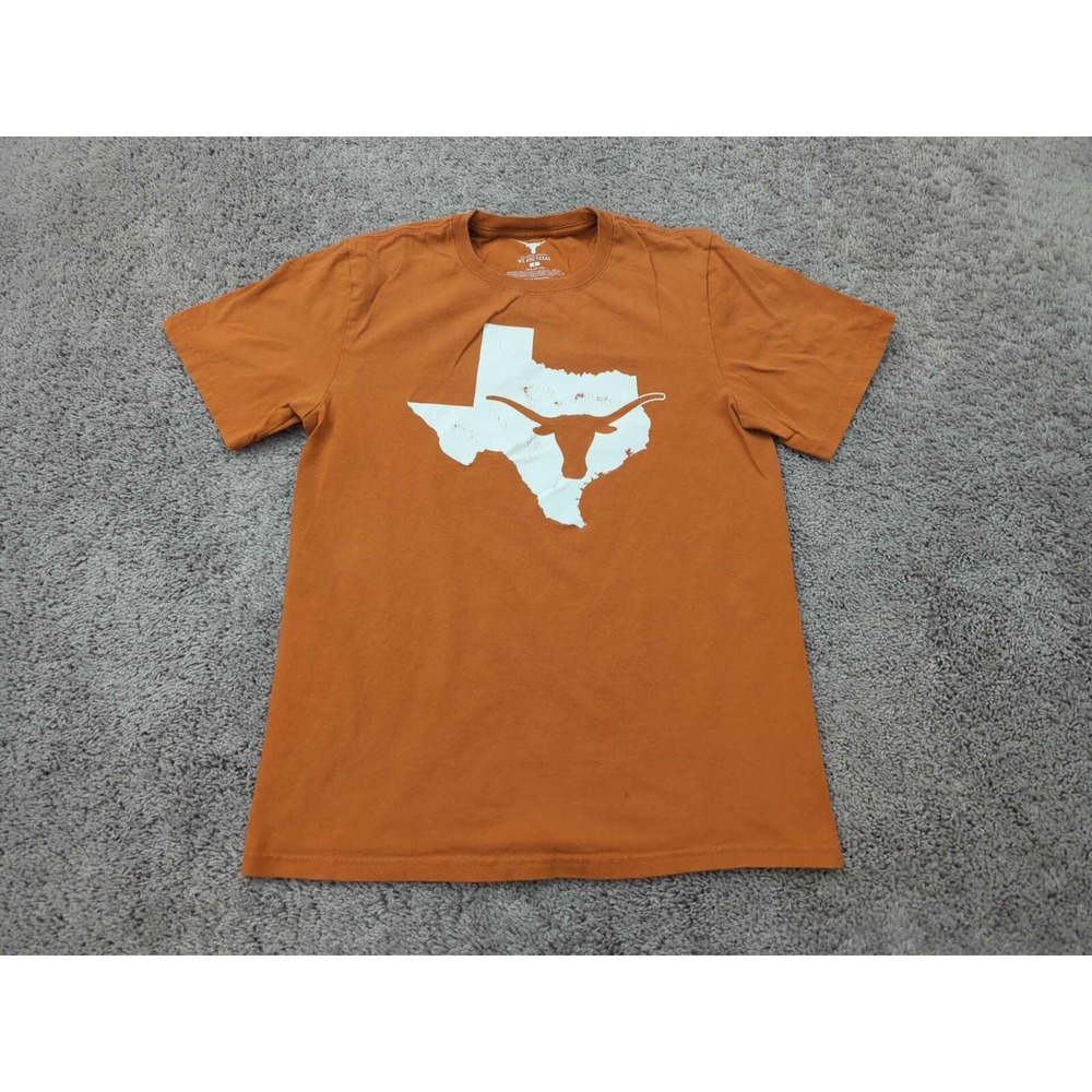 Texas Longhorns T Shirt Mens Small NCAA We Are Texas Longhorn‎ State Orange